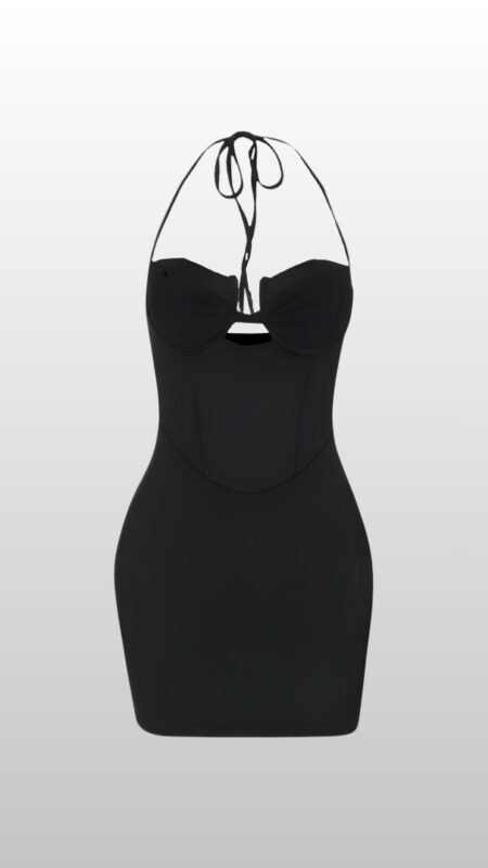 Kalisha Halter Mini Dress