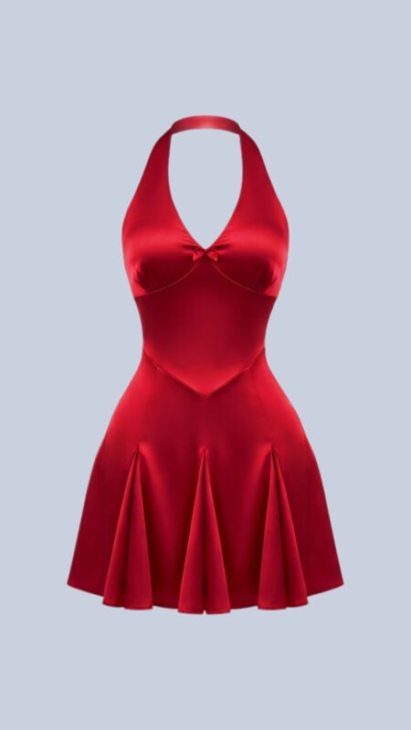 Ruby Woo Mini Dress