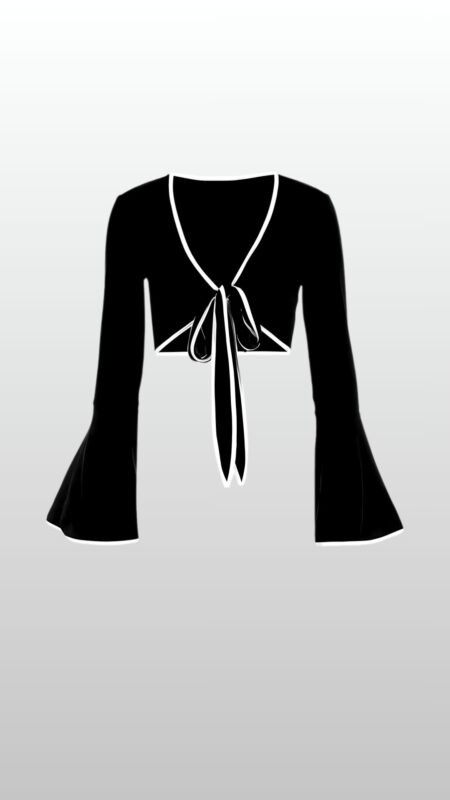 Yang Tie Front Top