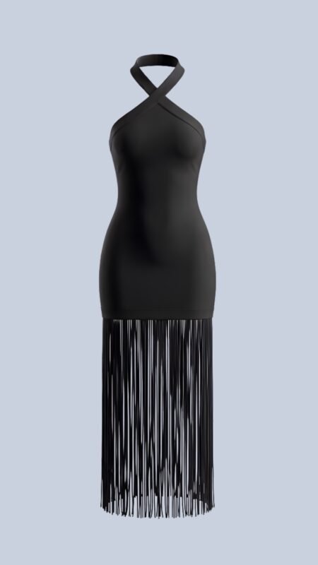 Sol Fringe Maxi Dress